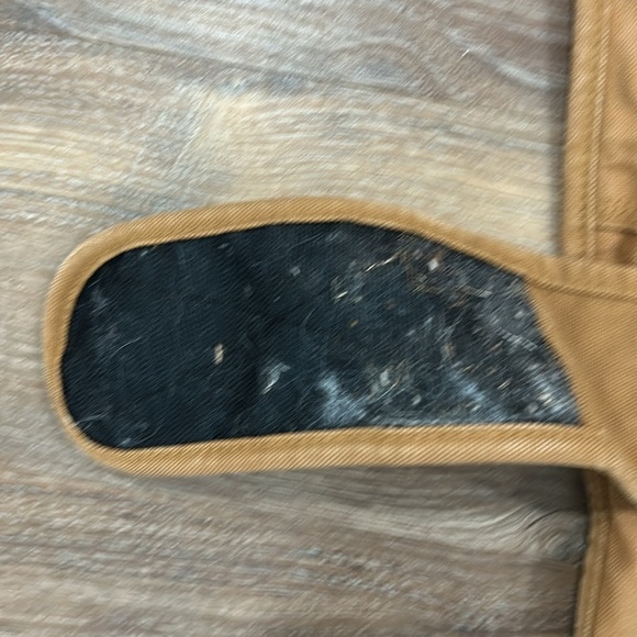 CARHARTT -- BROWN - SIZE MEDIUM - DUCK INSULATED DOG CHORE COAT JACKET Velcro - Picture 12 of 12